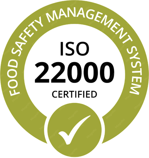 ISO 22000 certification logo